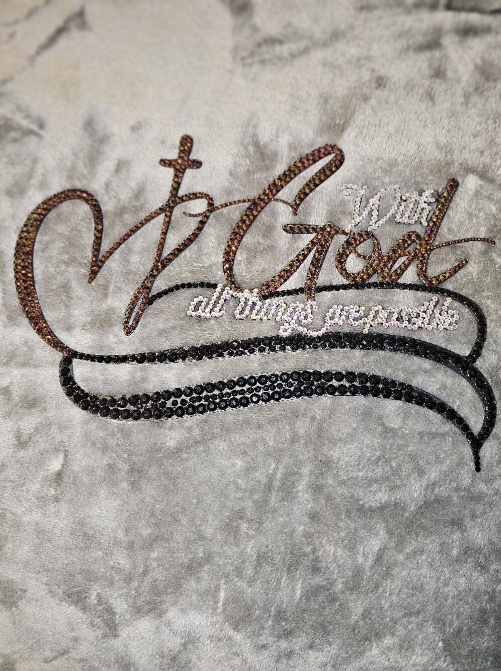 With God All Things Are Possible Wall Decor